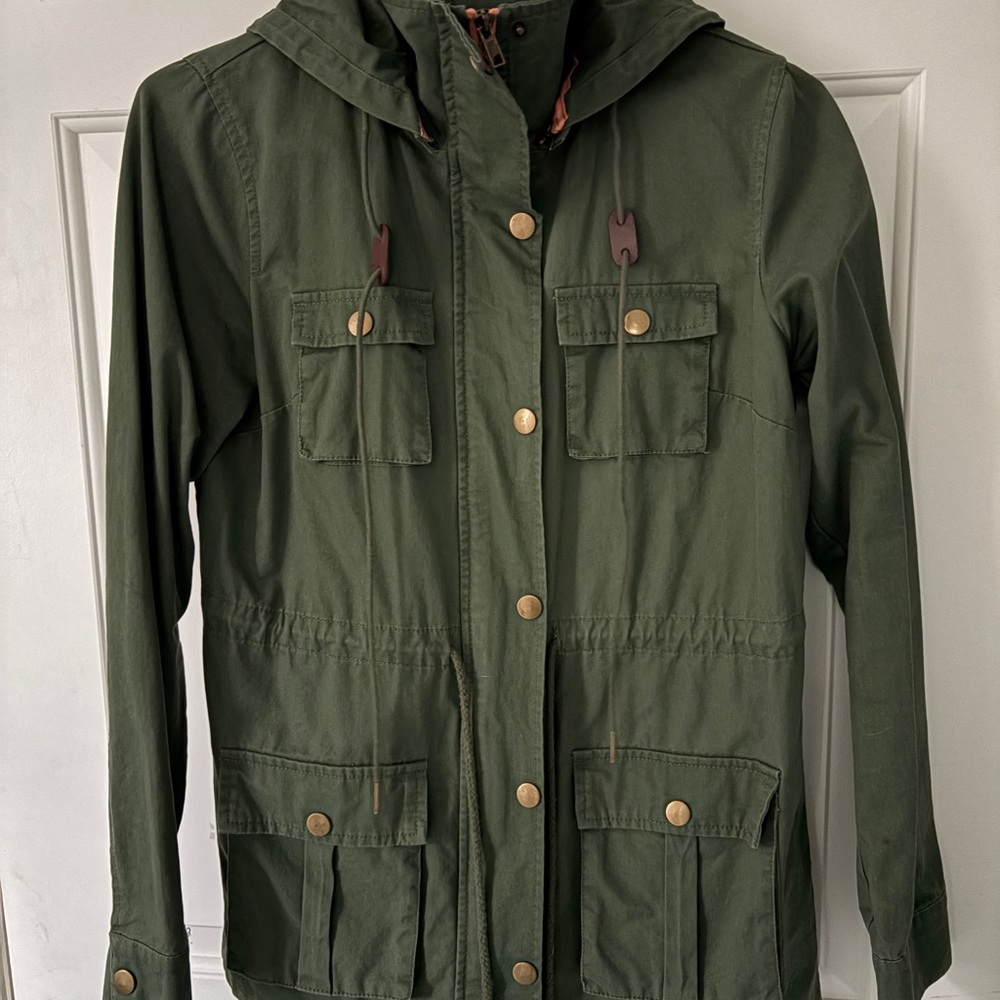 Market & Spruce Olive Utility Women’s Jacket